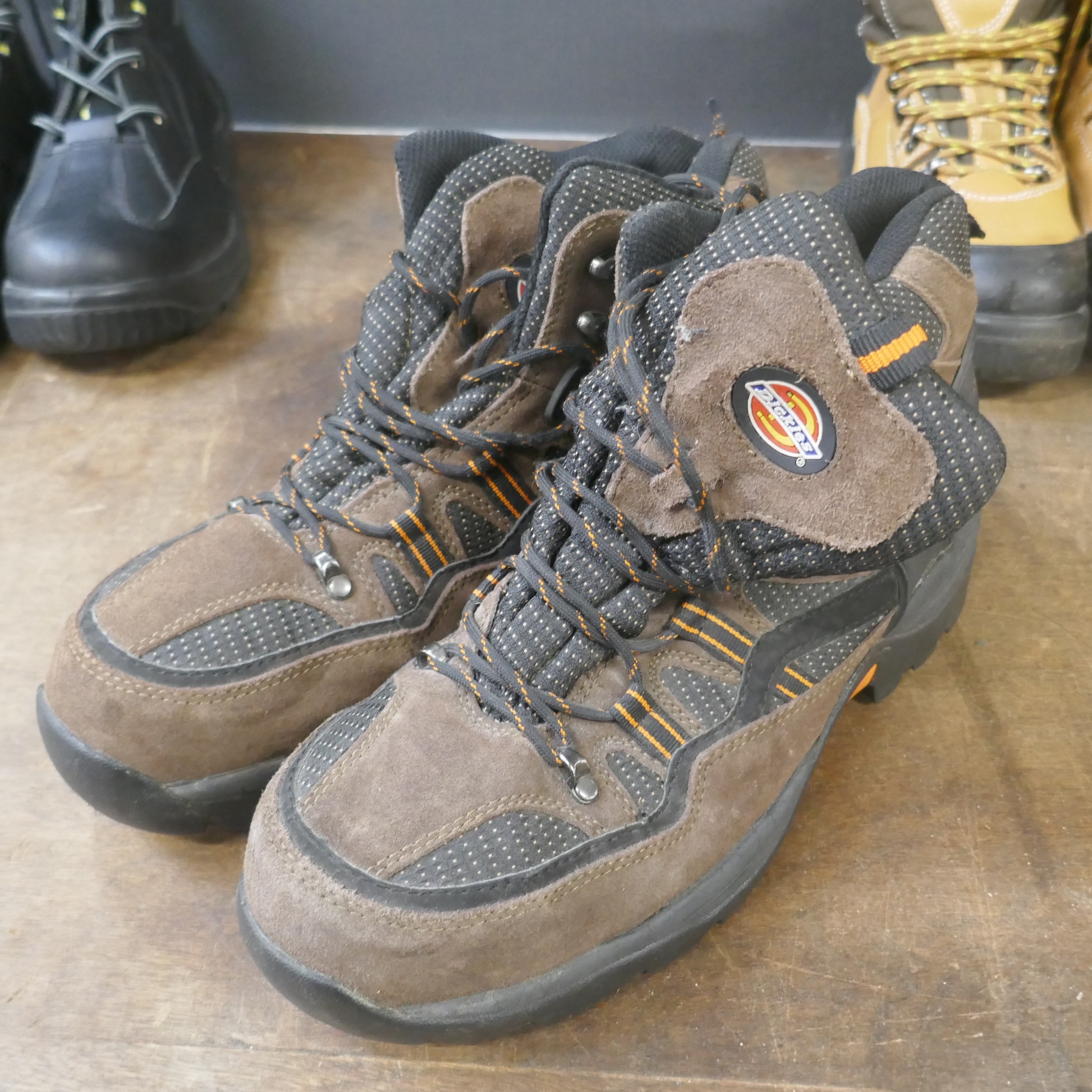 Two bags of assorted footware, mostly size 11