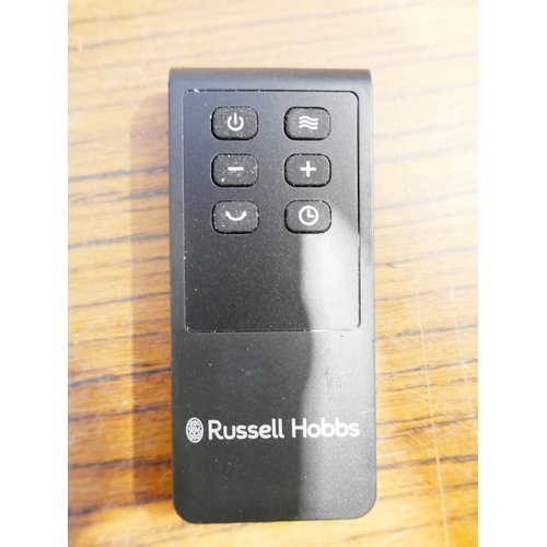 6004 - A Russell Hobbs fan heater with remote (SP16240392-4) *This lot is subject to VAT