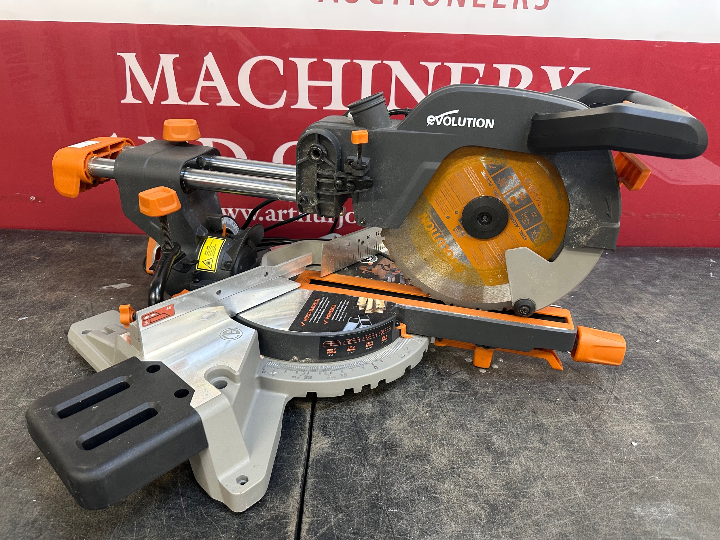 An Evolution R255, SMS multi-material cutting 255mm TCT, 240V, sliding ...