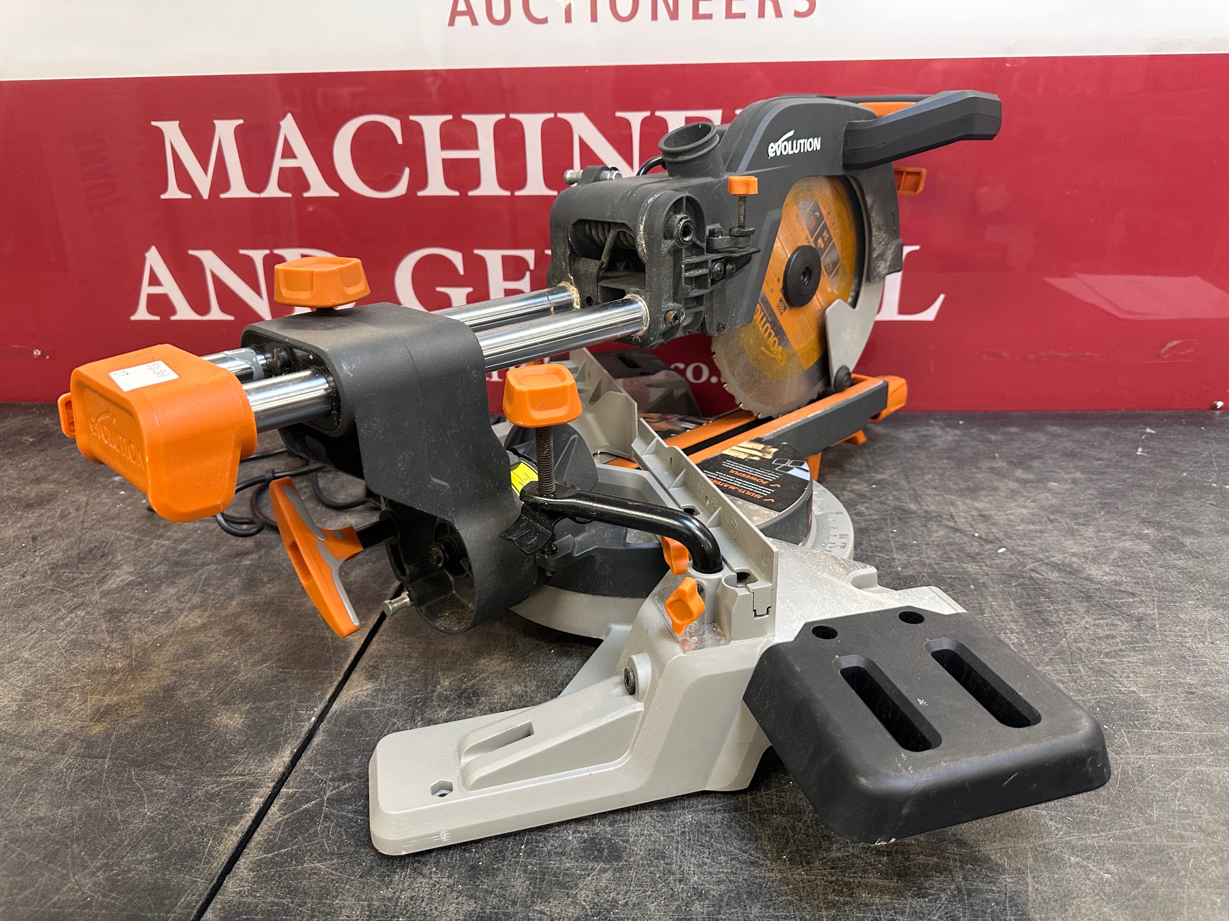 An Evolution R255, SMS multi-material cutting 255mm TCT, 240V, sliding ...