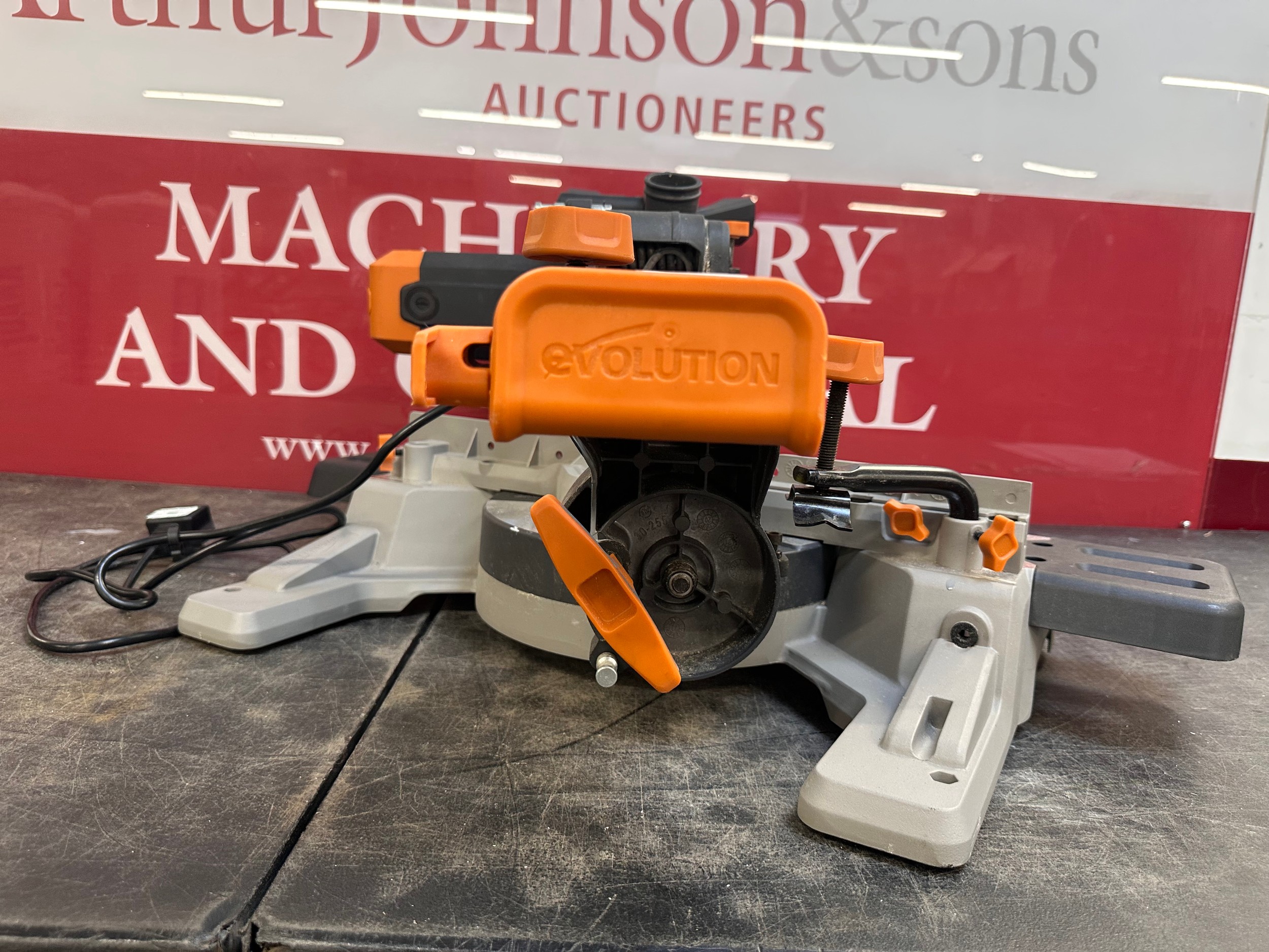 An Evolution R255, SMS multi-material cutting 255mm TCT, 240V, sliding ...