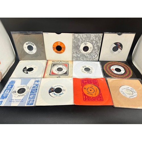 Collection of vinyl 45 rpm singles demos and dj promotional copies to ...