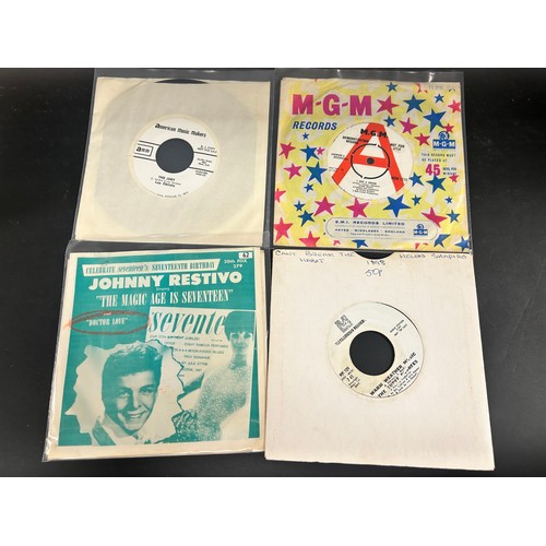 Collection of vinyl 45 rpm singles demos and dj promotional copies to ...