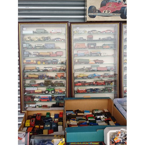 An extremely large collection of approximately 900-1,000 diecast and ...