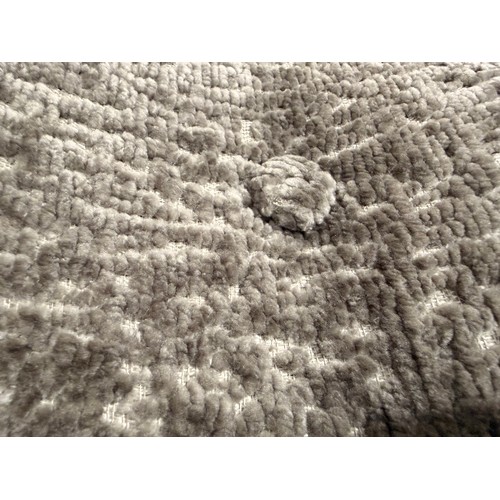3026 - A Navagio grey chenille fabric upholstered chair with black wenge legs (ZNavagio-GREY) (CFL-315-157)