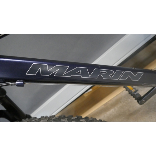5053 - A Marin Pioneer Trail 7005 Alloy 3x butted frame front suspension hardtail mountain bike (Authority ... 