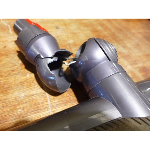 A Dyson V8 Advanced stick vacuum cleaner (damaged head), original RRP £ ...