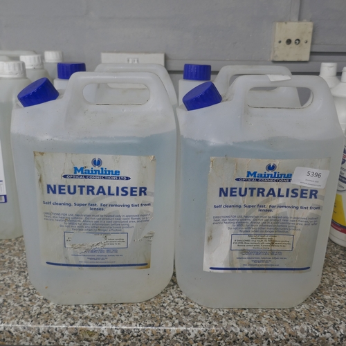 Four 5 litre tubs of Mainline neutraliser *This lot is subject to VAT