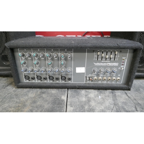 5020 - A Watson PM4150 powered mixed with a pair of Watson S4150 speakers