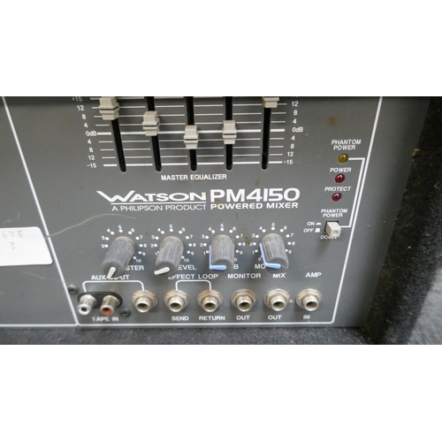 5020 - A Watson PM4150 powered mixed with a pair of Watson S4150 speakers