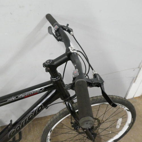 5055 - A Carrera Subway 2 SLT-6 7005 aluminium framed hybrid bike with S-Ram X4 gear set and Tektro brakes ... 