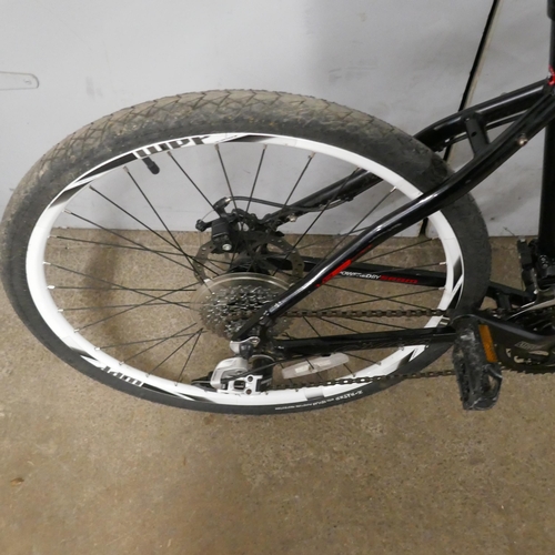 5055 - A Carrera Subway 2 SLT-6 7005 aluminium framed hybrid bike with S-Ram X4 gear set and Tektro brakes ... 