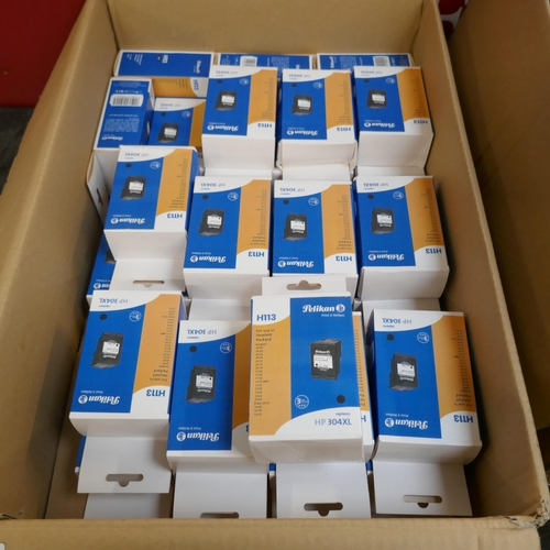 A large quantity of Pelikan replacement ink cartridges for Hewlett ...