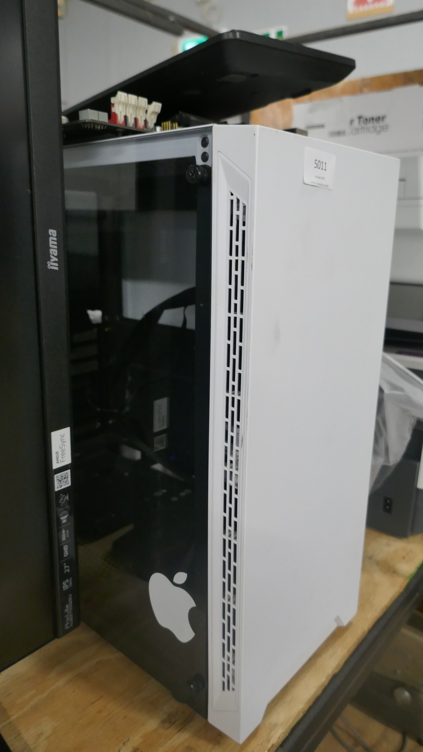 A large quantity of computer items including monitors, various RAM, PC ...
