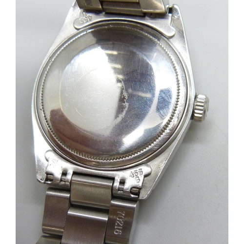 7201U - Rolex, an Oyster Perpetual Date wristwatch, stainless steel case on an Oyster bracelet with Oyster c... 