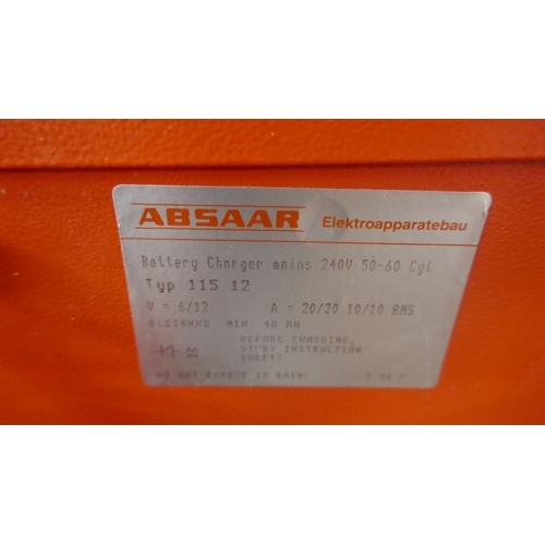 A quantity of assorted items including an Absaar 6/12V battery cahrger ...