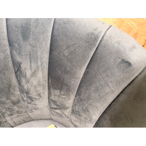 3039 - A Pacific velvet upholstered Lana accent chair