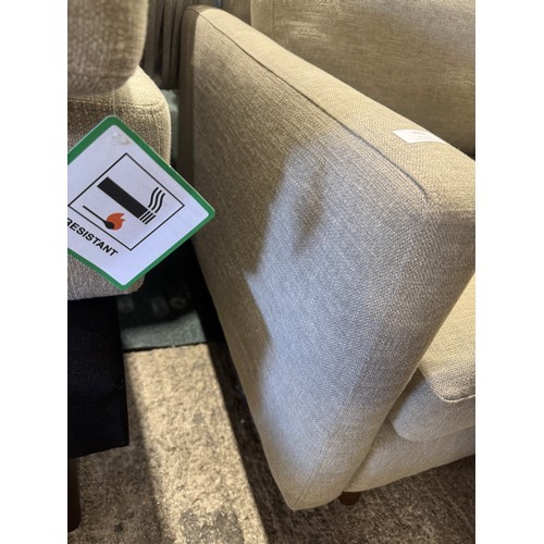 3053 - A Swyft model 01 shadow fabric upholstered sofa, RRP £1,699
