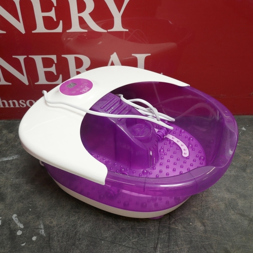 5021 - A Roma Cloche ceiling light - boxed and a Sensio home foot spa - boxed  *This lot is subject to VAT