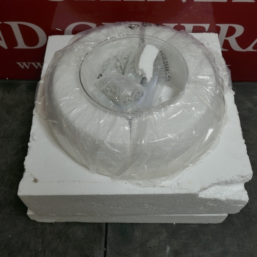 5021 - A Roma Cloche ceiling light - boxed and a Sensio home foot spa - boxed  *This lot is subject to VAT