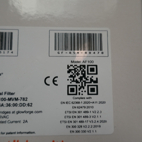 5030 - A Glowforge Aura laser cut/engrave/scorer, boxed, unused  and 2 Glowforge air filters model AF100, b... 