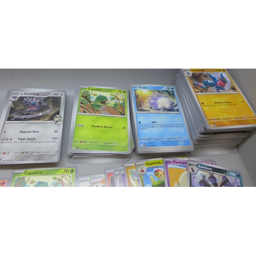 2198 - Pokémon cards; 700 cards mixed 100 Holos and 600 Non Holos