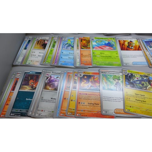 2199 - Pokémon cards; a large collection of mixed Holos and Unholos