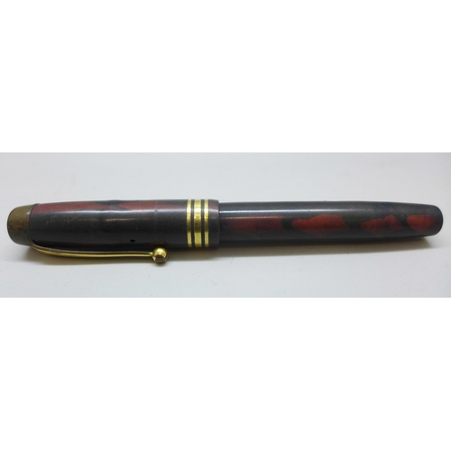 2221 - A Conway Stewart fountain pen with 14ct gold nib