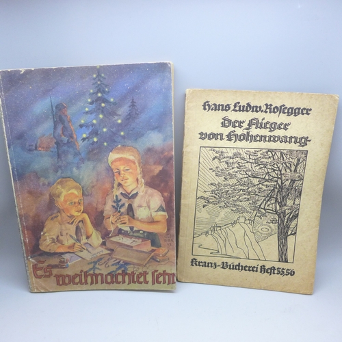 2232 - A 1943 German Christmas book and one other German publication