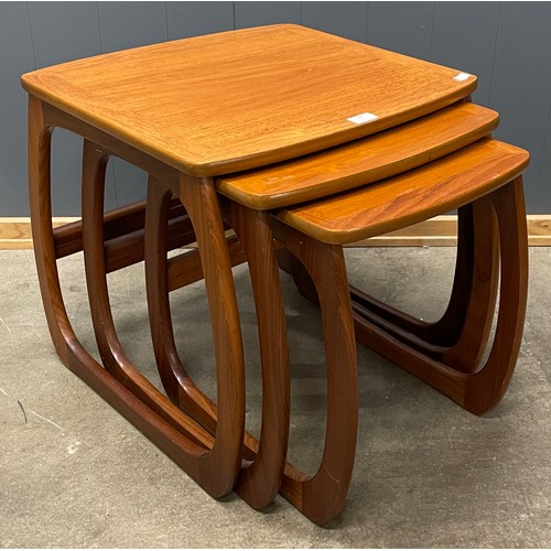 23 - A Nathan Burlington teak nest of tables