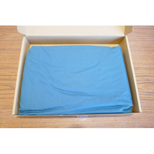 6012 - An Emma double fitted sheet and mattress protector