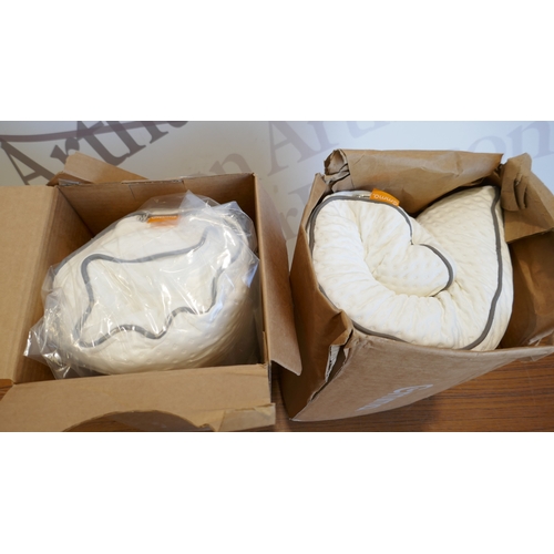 6018 - Two Emma Premium foam pillows