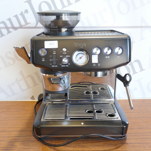 6031 - A Sage Barista Impress coffee machine, original RRP £539.99 + VAT (384-38) *This lot is subject to V... 