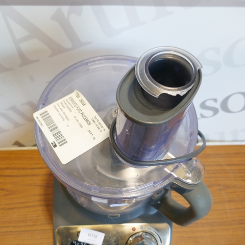6038 - A Kenwood food processor, original RRP £119.99 + VAT (384-261) *This lot is subject to VAT