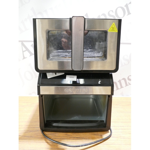 6043 - A Gourmia window air fryer  (384-29) *This lot is subject to VAT