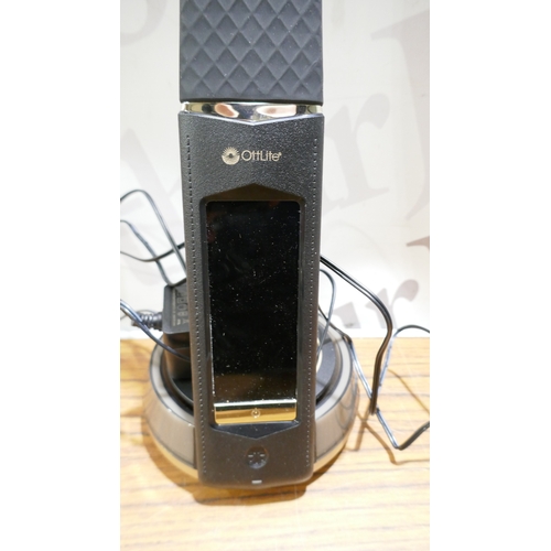 6048 - Three Ottlite colour changing LED desk lamps, (384-43,44,266) *This lot is subject to VAT