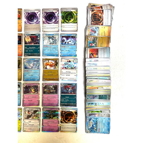 5006A - Over 200 holographic Pokémon cards including a large quantity of black star rare cards