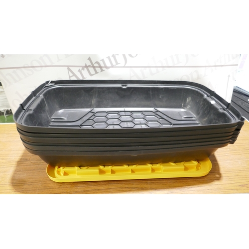 6123 - A quantity of  Iris 45l air-tight storage boxes (no lids),  (384-95) *This lot is subject to VAT
