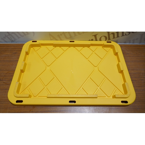 6123 - A quantity of  Iris 45l air-tight storage boxes (no lids),  (384-95) *This lot is subject to VAT