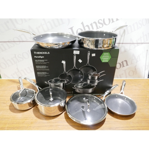 6124 - A Henckels paradigm clad cookware set  , original RRP £159.99 + VAT (384-104) *This lot is subject t... 