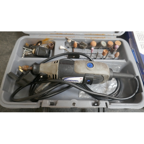 5001 - A Dremel multi-pro and a Dremel accessory set