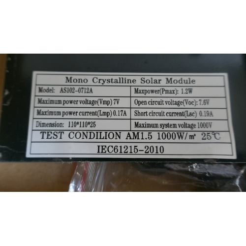 5003 - 4 solar powered mini aquarium water pumps (sealed)