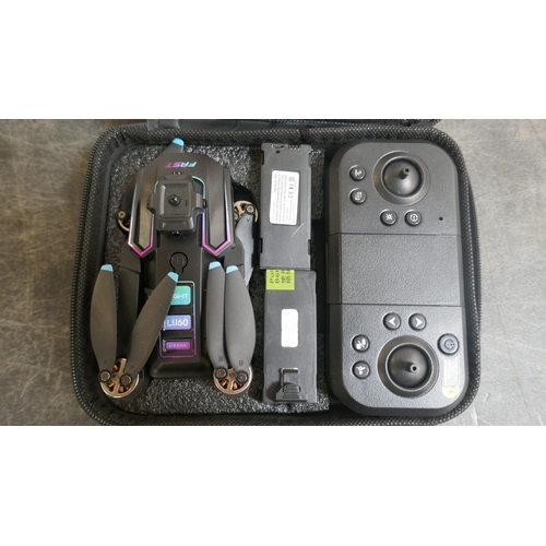 5005 - A model LU60 remote control drone with integrated camera, carry case, charging cable, controller and... 
