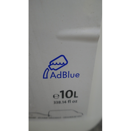 5012 - A 10 litre tub of diesel exhaust fluid Adblue