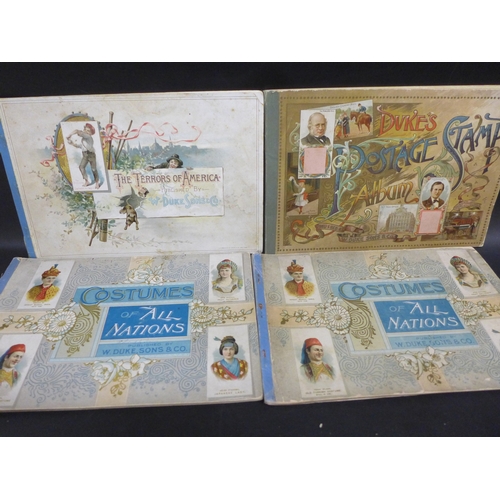 2007 - Five American W. Duke, Sons & Co. printed albums; The Rulers, Flags, Coats Of Arms Of All Nations, G... 