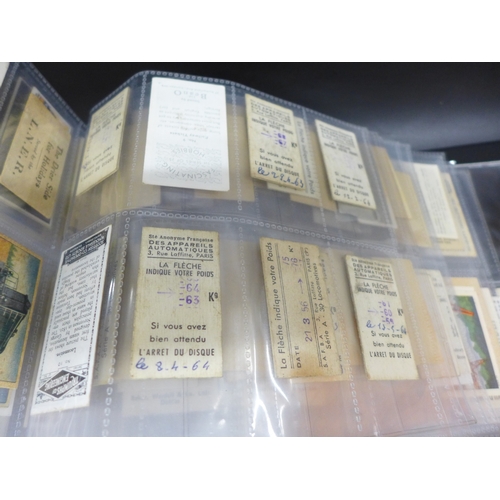 2014 - An album of train related trade cards