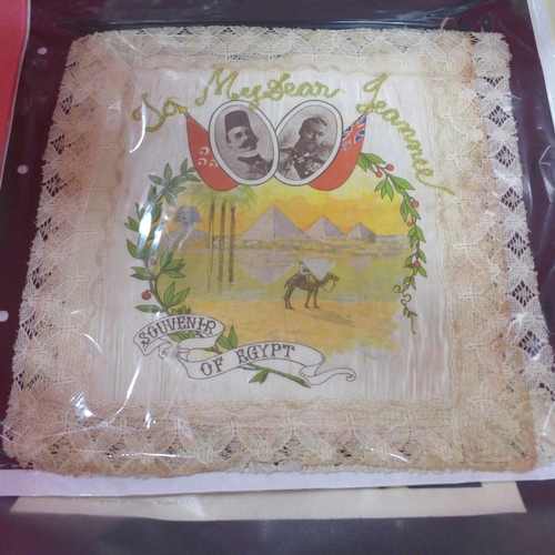 2018 - A large collection of ephemera and silks, including large Carreras, flags, 