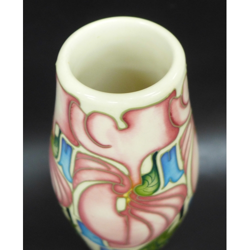 2036 - A Moorcroft Pottery limited edition vase in the Primavera pattern, deigned by Rachel Bishop 15/50, 2... 