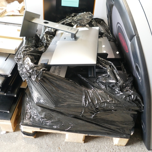6122 - A pallet of computer monitors to include Acer and Dell (unchecked) (637T-9) *This lot is subject to ... 