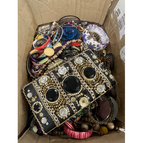 2261 - A large collection of costume jewellery